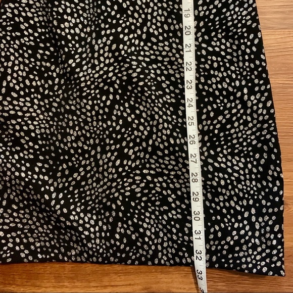 Alice + Olivia Inka Strong-Shoulder Mock Neck Black Dress NWT Size 0 - Picture 9 of 9